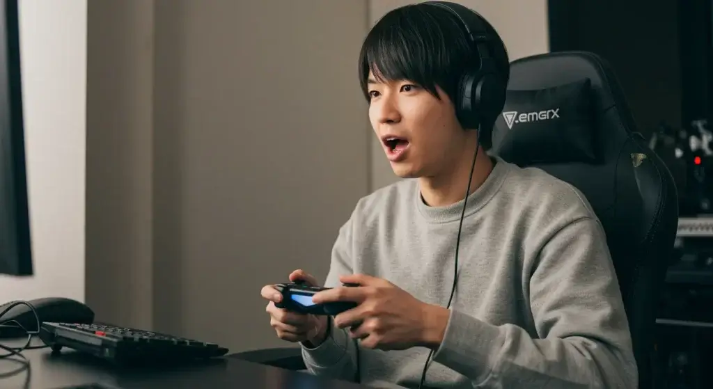 男性　PC　ゲーム