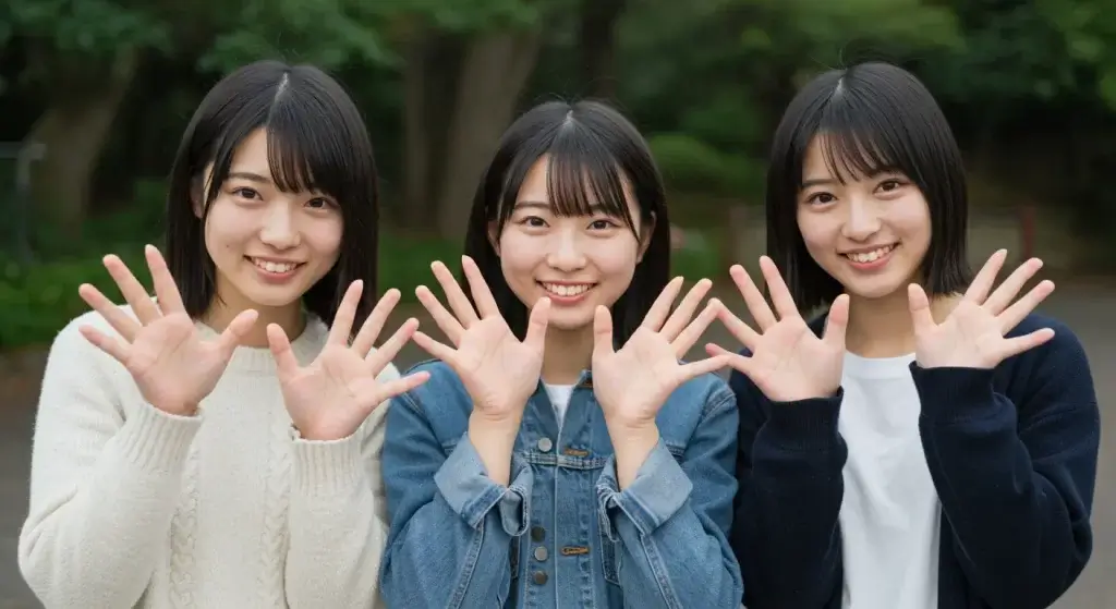 女性 井戸端会議 複数