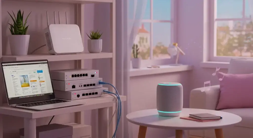 PC　モデム　Wi-Fi　