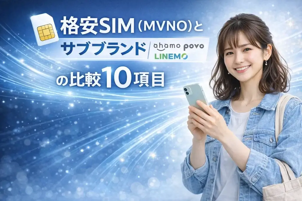 格安SIM　サブブランド