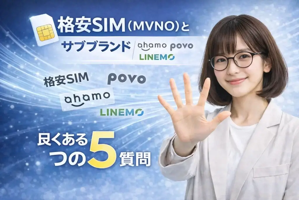 格安SIM　サブブランド