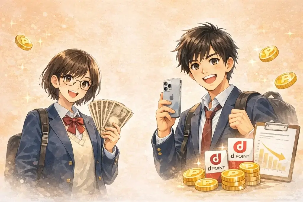 学生 スマホ お金