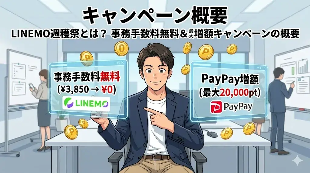 LINEMO キャッシュバック