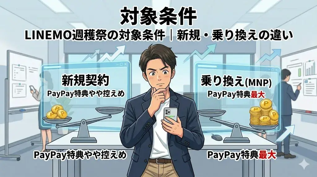 LINEMO キャッシュバック