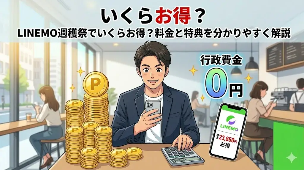 LINEMO キャッシュバック