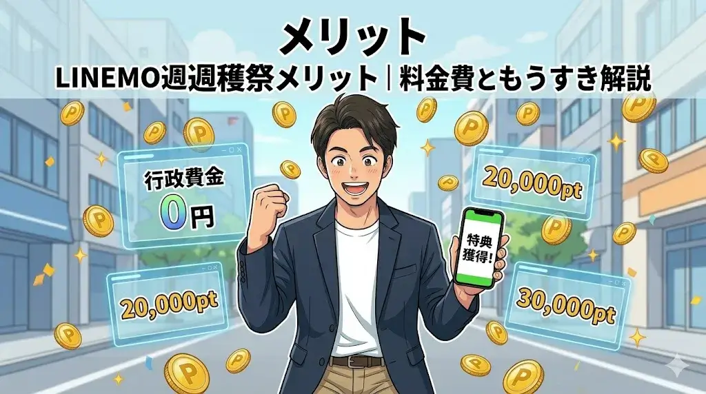 LINEMO キャッシュバック